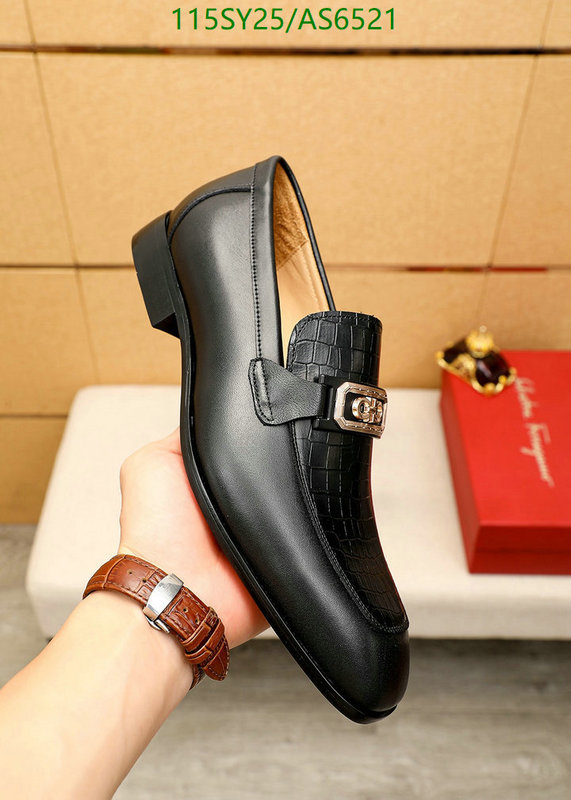 Ferragamo-Men shoes Code: AS6521 $:115USD