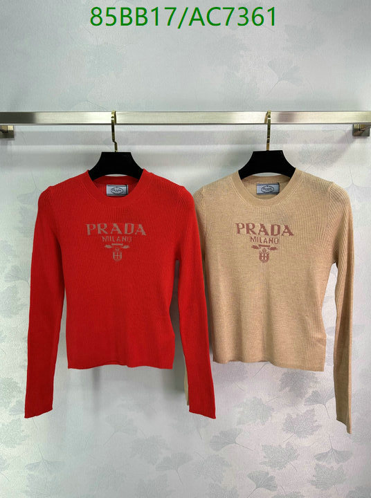 Prada-Clothing Code: AC7361 $: 85USD