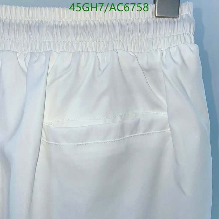 Gucci-Beach Shorts Code: AC6758 $: 45USD