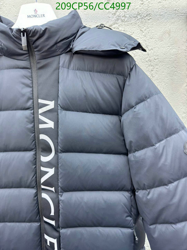 Moncler-Down jacket Women Code: CC4997 $: 209USD