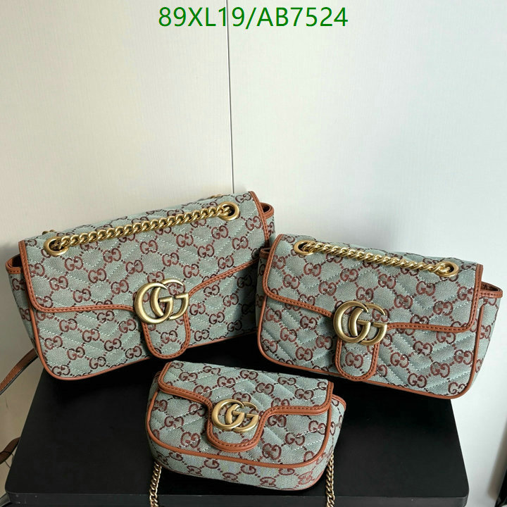 Gucci-Bag-4A Quality Code: AB7524 $: 89USD