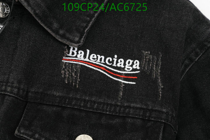 Balenciaga-Clothing Code: AC6725 $: 109USD