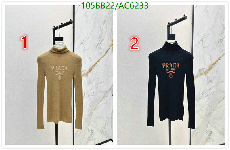 Prada-Clothing Code: AC6233 $: 105USD