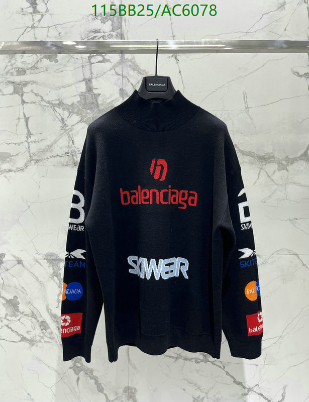 Balenciaga-Clothing Code: AC6078 $: 115USD