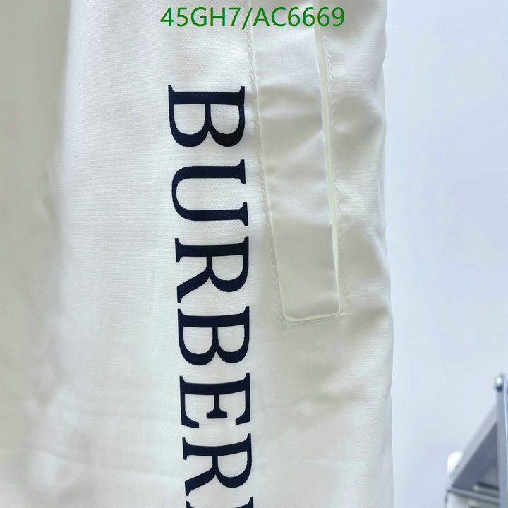 Burberry-Beach Shorts Code: AC6669 $: 45USD