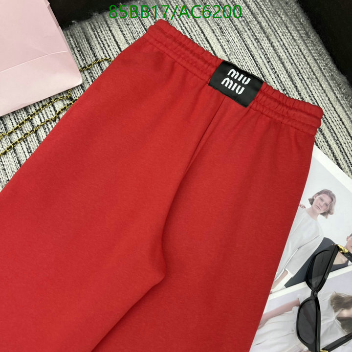 MIUMIU-Clothing Code: AC6200 $: 85USD