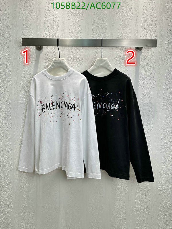 Balenciaga-Clothing Code: AC6077 $: 105USD