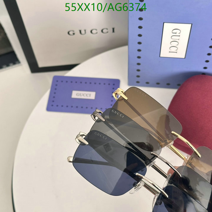 Gucci-Glasses Code: AG6374 $: 55USD