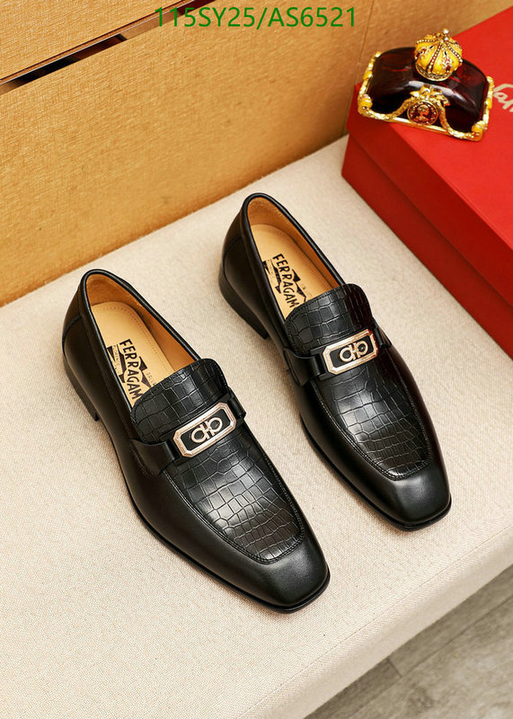 Ferragamo-Men shoes Code: AS6521 $:115USD