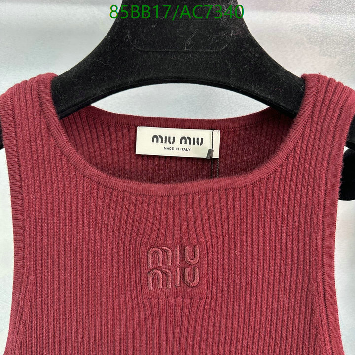 MIUMIU-Clothing Code: AC7340 $: 85USD