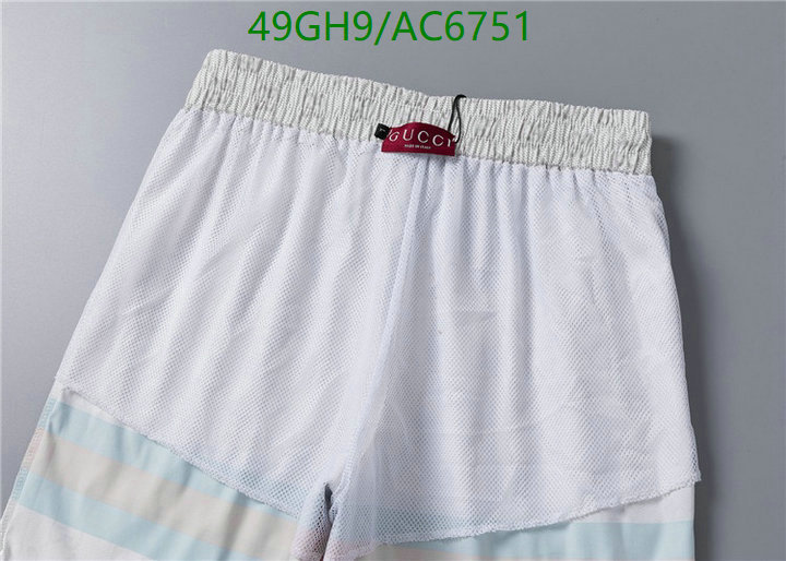 Gucci-Beach Shorts Code: AC6751 $: 49USD