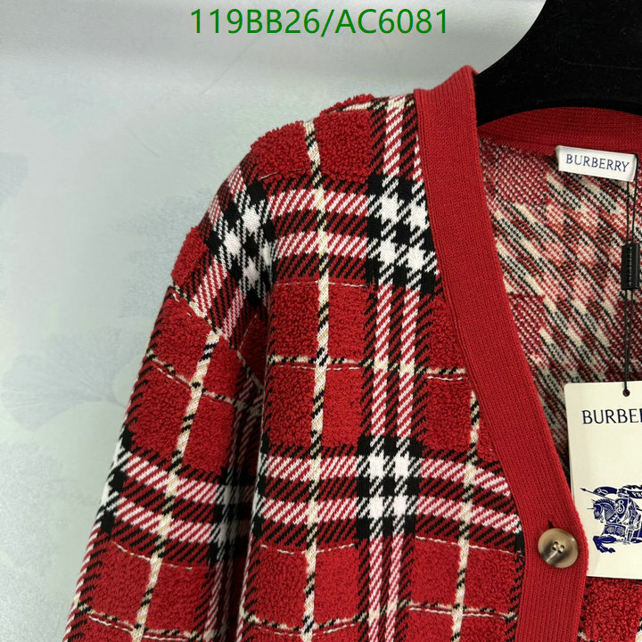 Burberry-Clothing Code: AC6081 $: 119USD