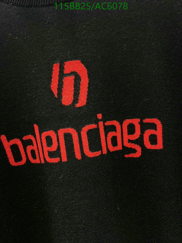 Balenciaga-Clothing Code: AC6078 $: 115USD