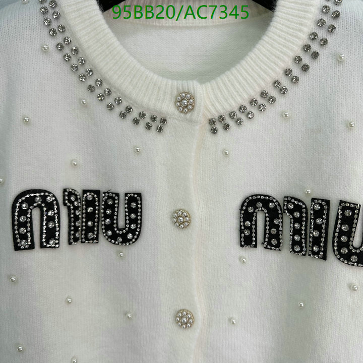 MIUMIU-Clothing Code: AC7345 $: 95USD