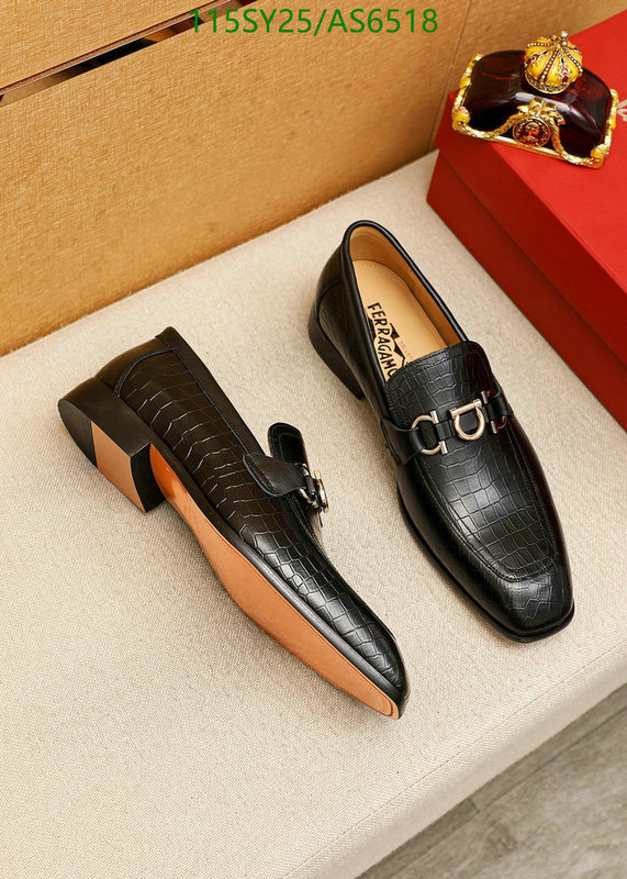 Ferragamo-Men shoes Code: AS6518 $:115USD