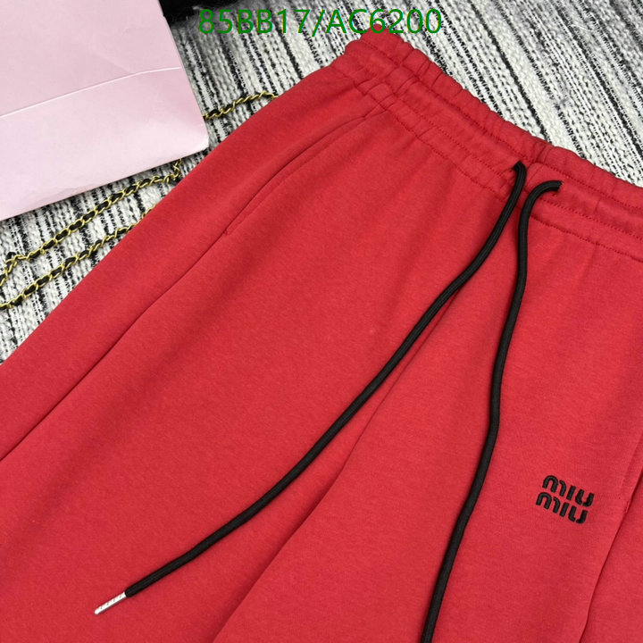 MIUMIU-Clothing Code: AC6200 $: 85USD