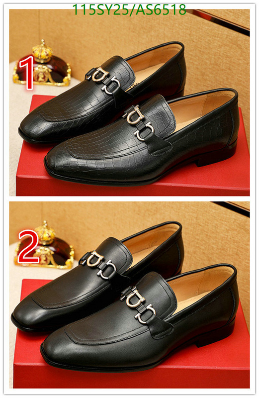 Ferragamo-Men shoes Code: AS6518 $:115USD