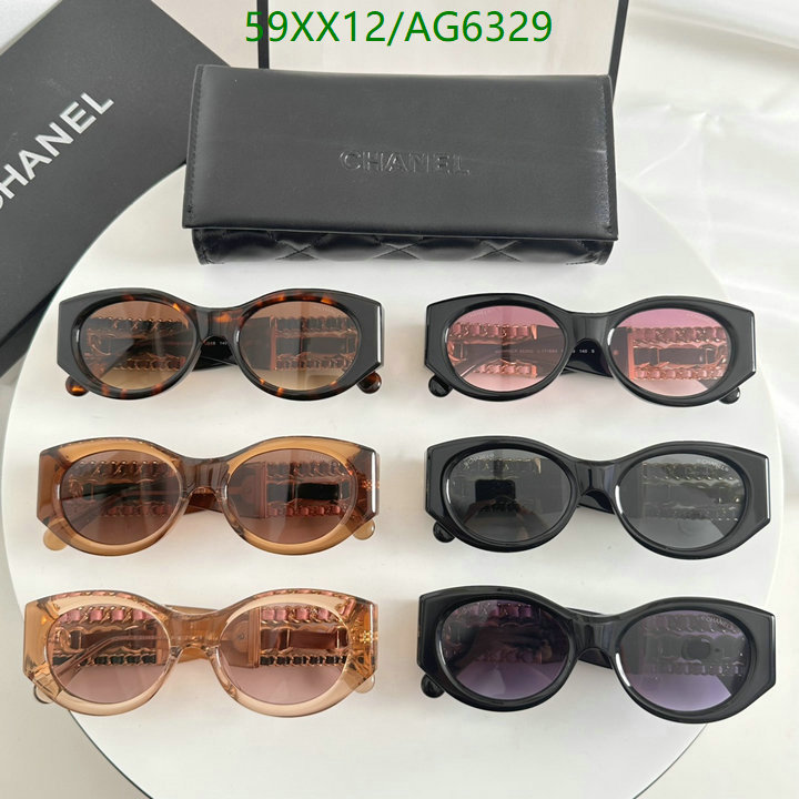 Chanel-Glasses Code: AG6329 $: 59USD