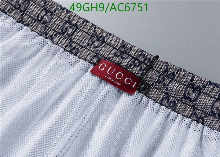 Gucci-Beach Shorts Code: AC6751 $: 49USD