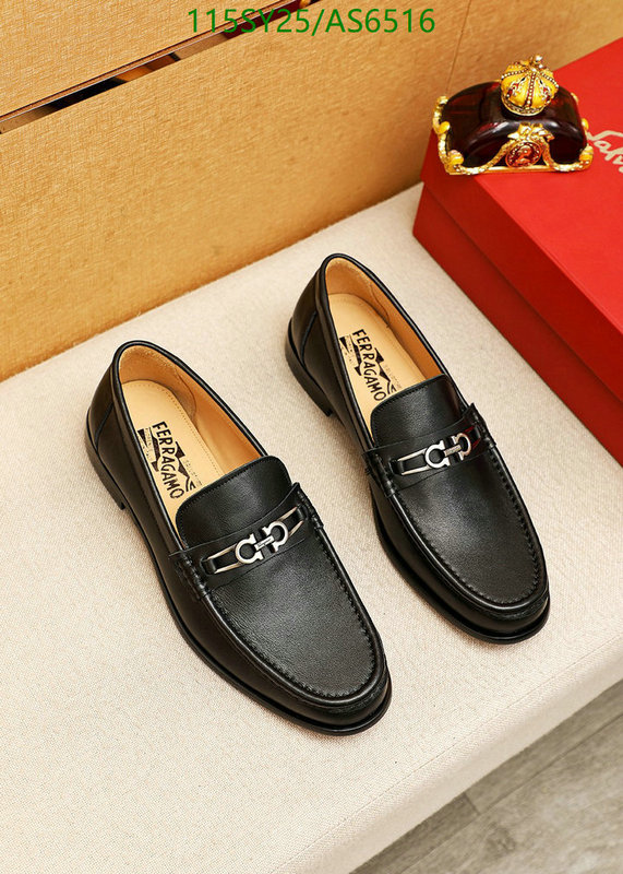 Ferragamo-Men shoes Code: AS6516 $:115USD