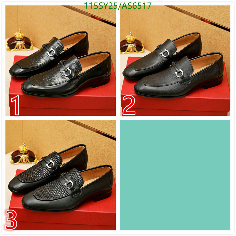 Ferragamo-Men shoes Code: AS6517 $:119USD