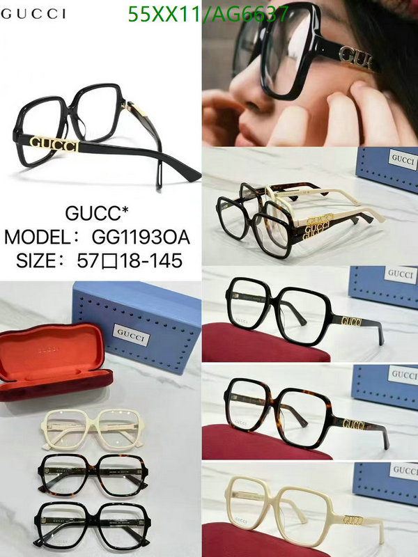 Gucci-Glasses Code: AG6637 $:55USD