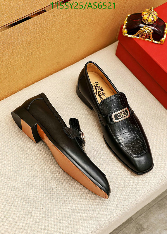 Ferragamo-Men shoes Code: AS6521 $:115USD