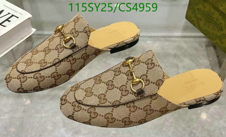 Gucci-Women Shoes Code: CS4959 $: 115USD