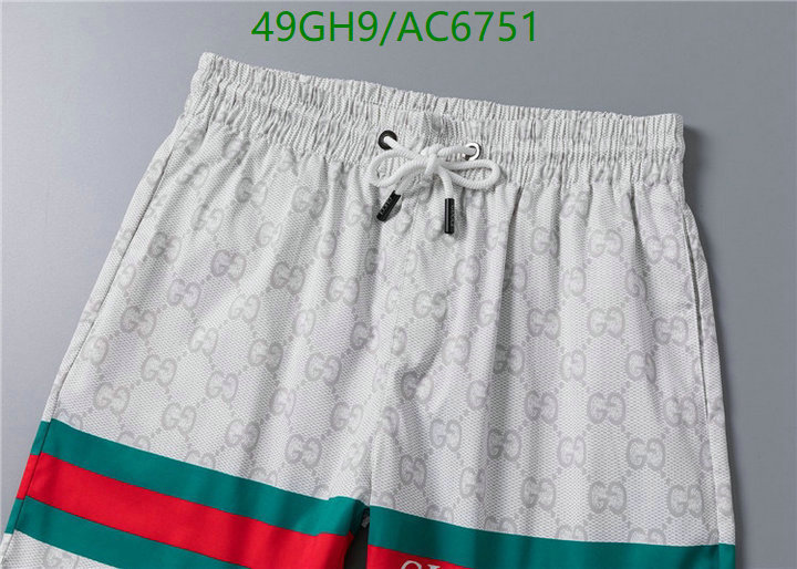 Gucci-Beach Shorts Code: AC6751 $: 49USD