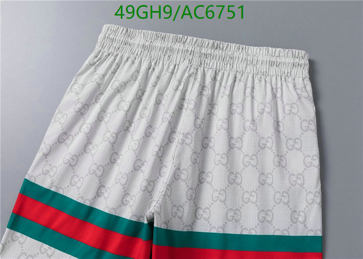 Gucci-Beach Shorts Code: AC6751 $: 49USD