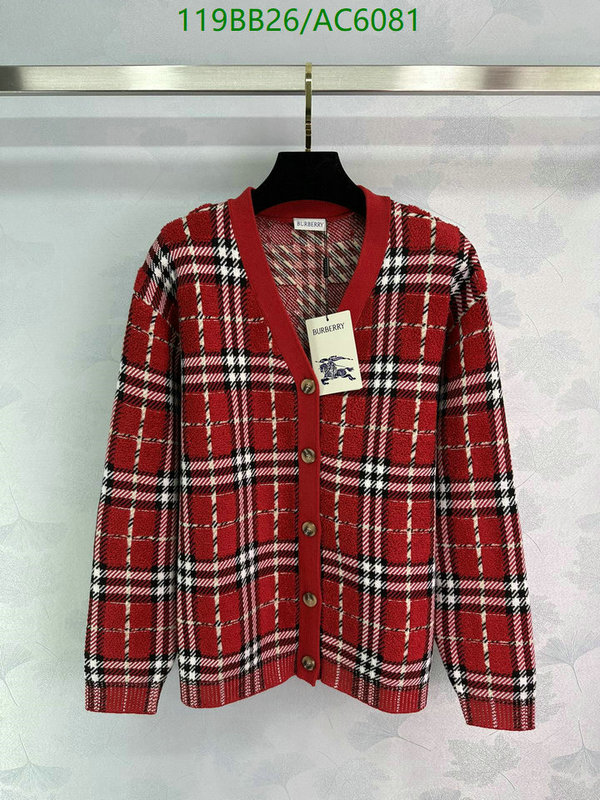 Burberry-Clothing Code: AC6081 $: 119USD