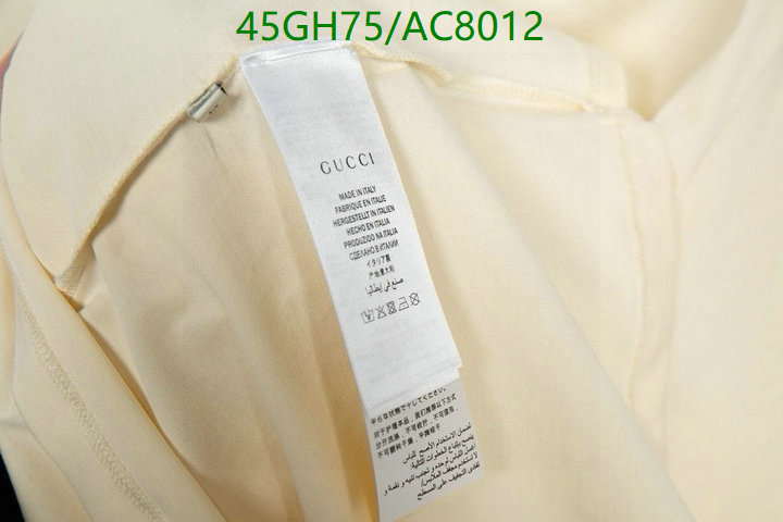 Gucci-Clothing Code: AC8012 $: 45USD