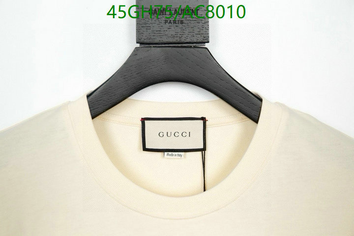 Gucci-Clothing Code: AC8010 $: 45USD