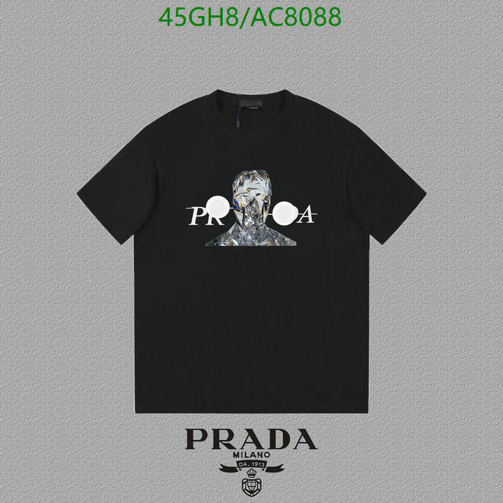 Prada-Clothing Code: AC8088 $: 45USD