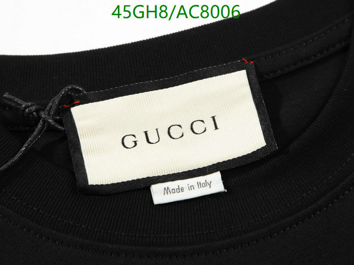 Gucci-Clothing Code: AC8006 $: 45USD