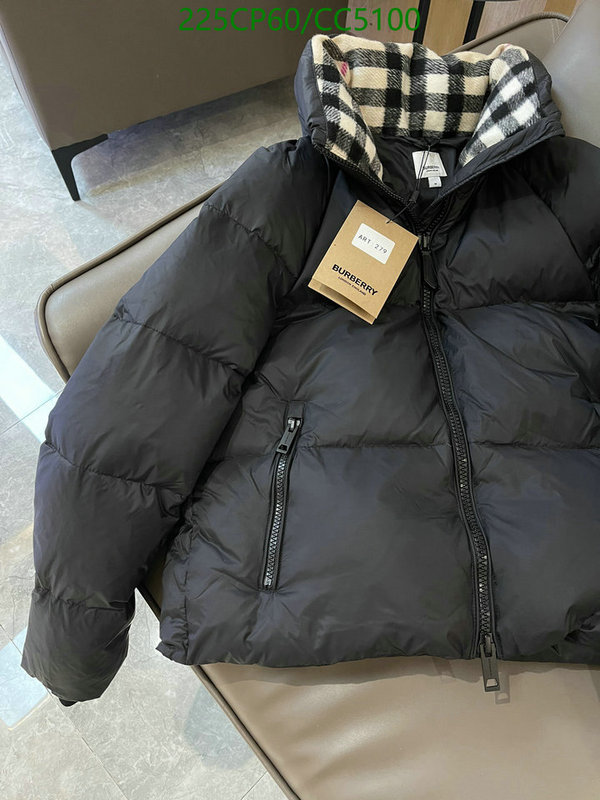 Burberry-Down jacket Women Code: CC5100 $: 225USD