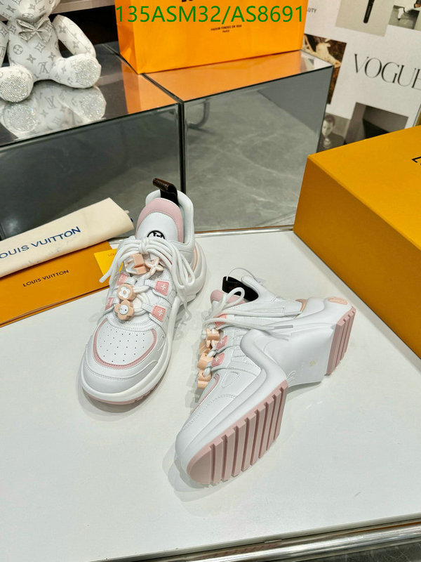 LV-Women Shoes Code: AS8691 $: 135USD