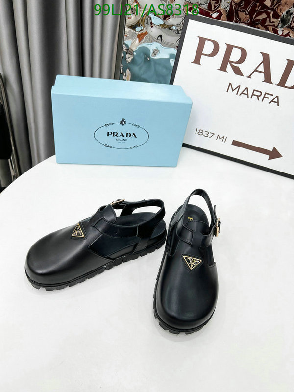 Prada-Women Shoes Code: AS8318 $: 99USD