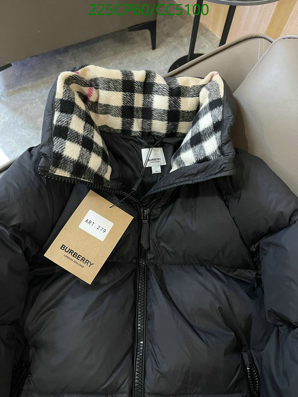 Burberry-Down jacket Women Code: CC5100 $: 225USD