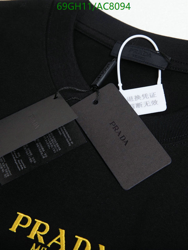 Prada-Clothing Code: AC8094 $: 69USD