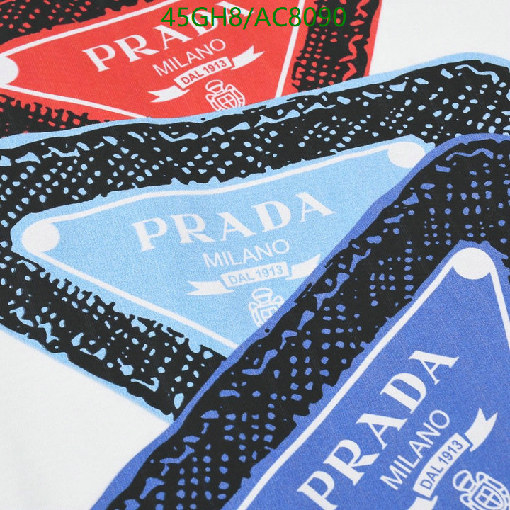 Prada-Clothing Code: AC8090 $: 45USD