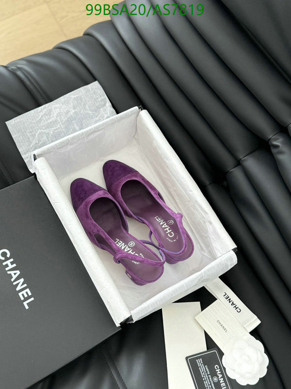 Chanel-Women Shoes Code: AS7819 $: 99USD