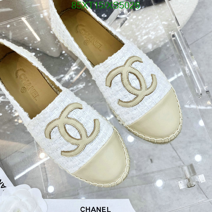 Chanel-Women Shoes Code: XS5026 $: 85USD