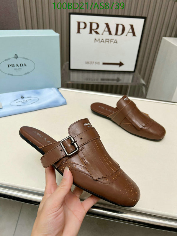 Prada-Women Shoes Code: AS8739 $: 100USD