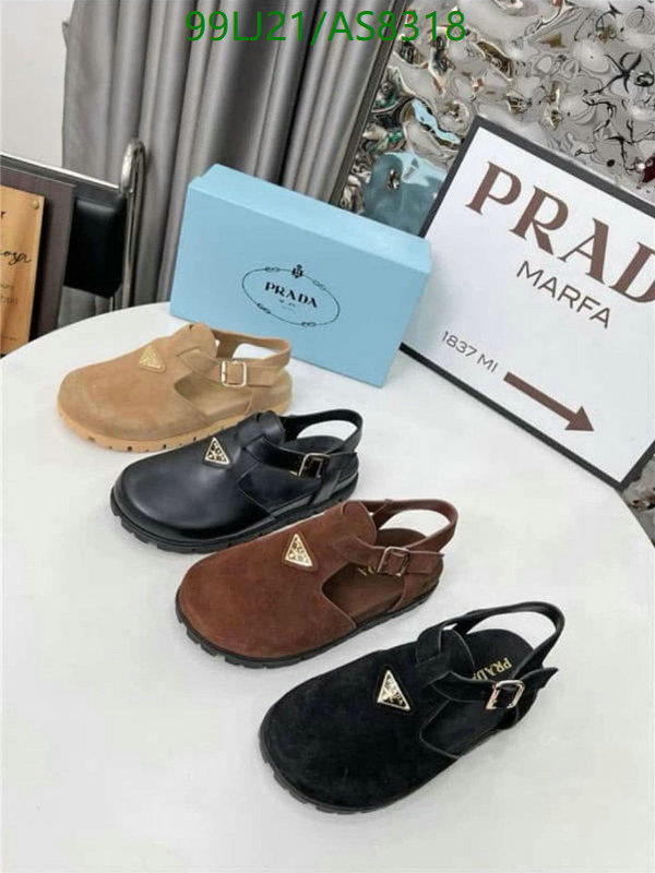 Prada-Women Shoes Code: AS8318 $: 99USD