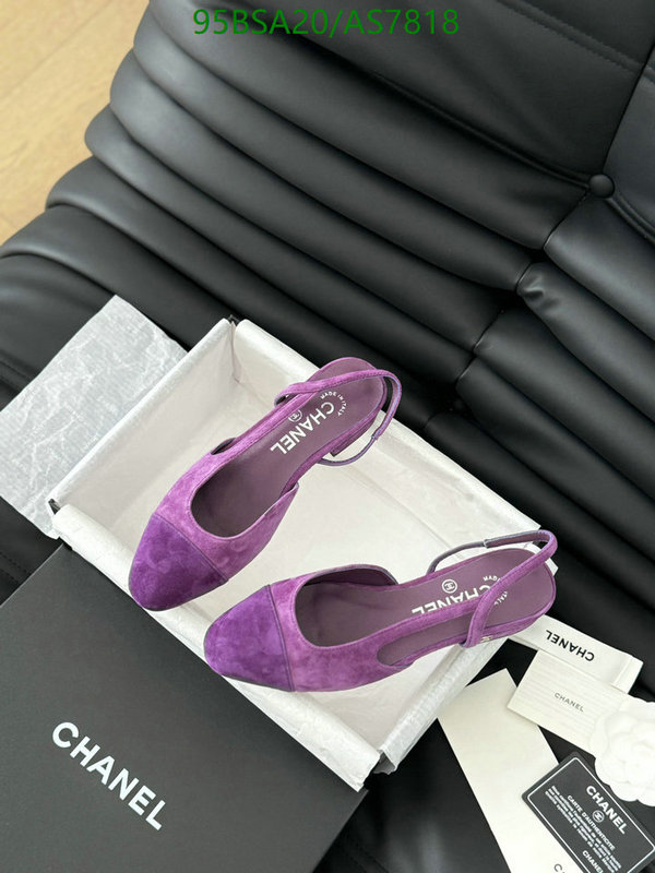 Chanel-Women Shoes Code: AS7818 $: 95USD