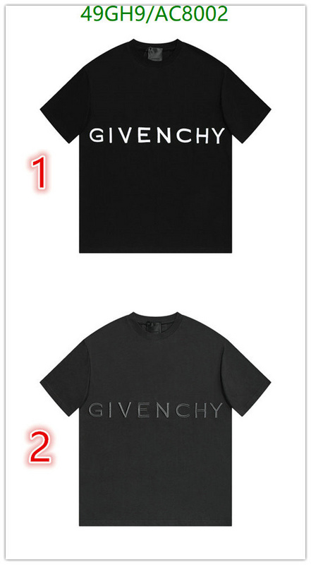 Givenchy-Clothing Code: AC8002 $: 49USD