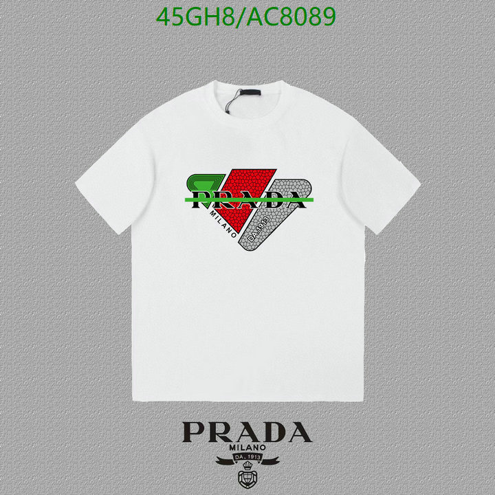 Prada-Clothing Code: AC8089 $: 45USD