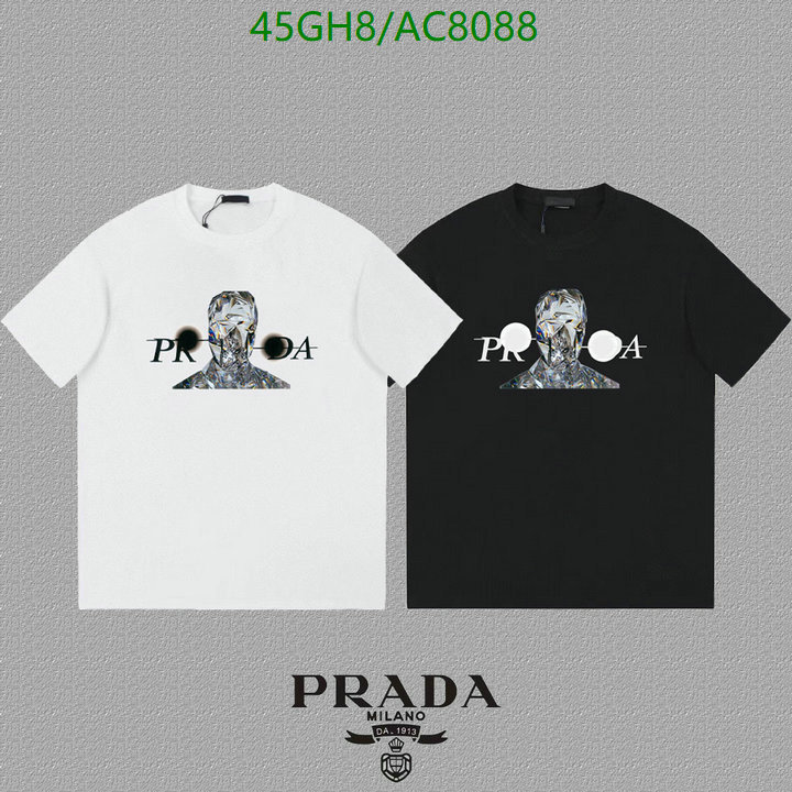 Prada-Clothing Code: AC8088 $: 45USD