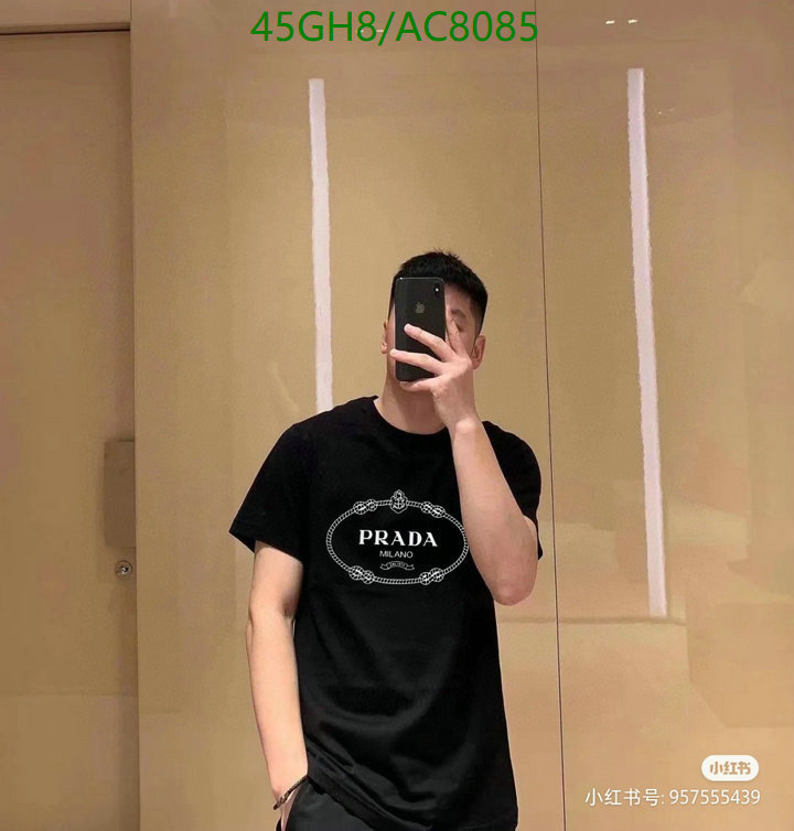 Prada-Clothing Code: AC8085 $: 45USD